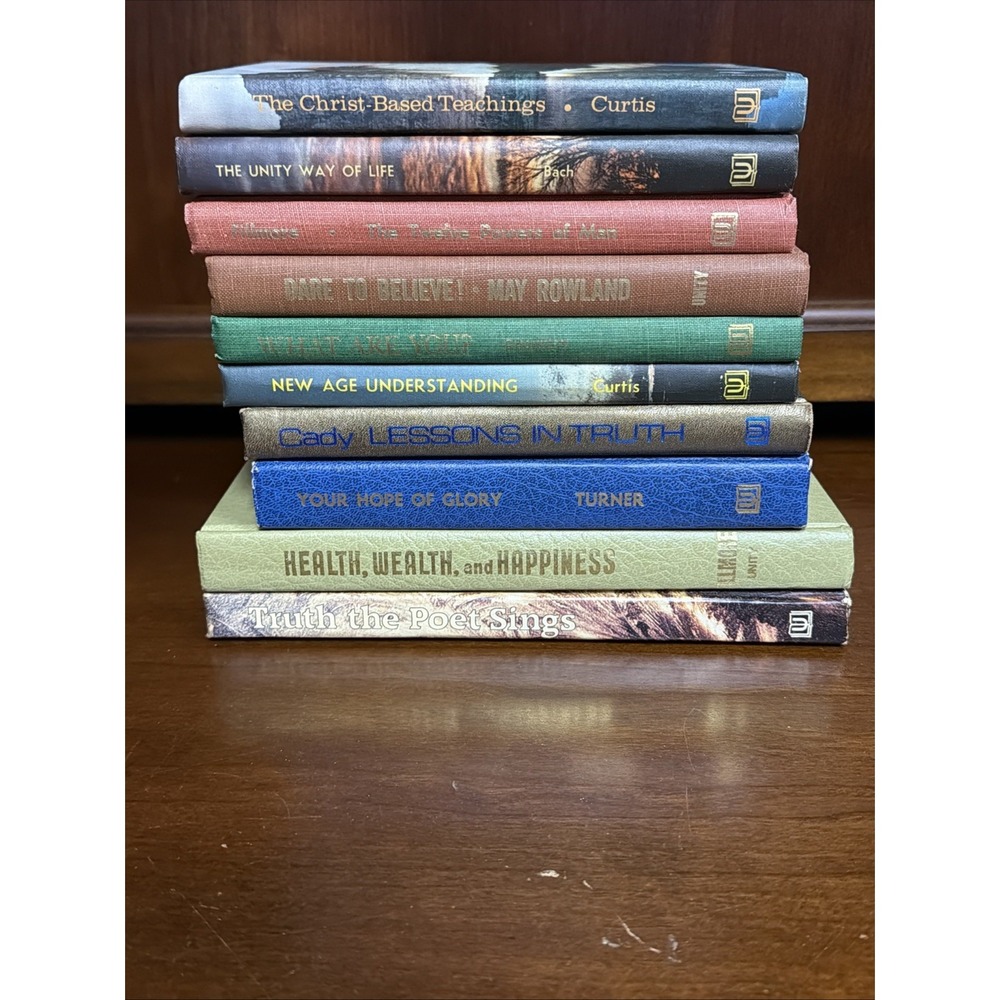 Church Of Unity School of Christianity Lot 10 Books Fillmore Cady Rowland VTG - Picture 13 of 13